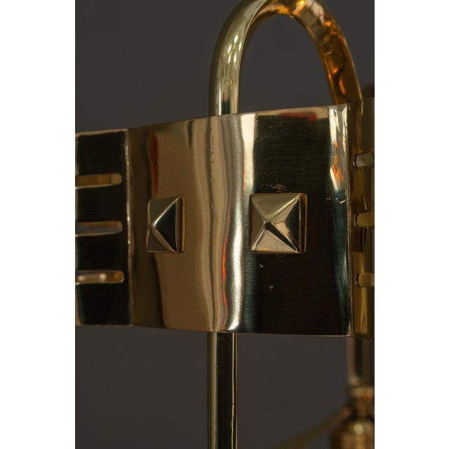 Jugendstil Chandelier with Opaline Glass Shades, Vienna, Austria, 1910 For Sale - Image 15 of 18