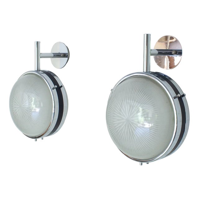 Wall Lights by Studio BBPR for Artemide, Set of 2 For Sale