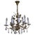 This beautiful chandelier with the finest lead crystal comes from palwa. Its crystal blossoms and numerous candles make it...