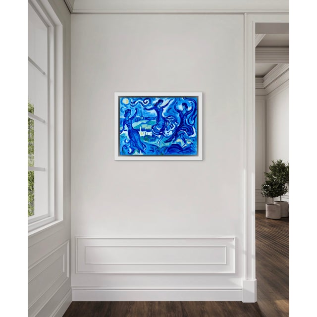 Moon Dancers – Original Oil Painting of Female Figures For Sale - Image 4 of 9