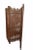 Brown Mid-Century Modern Tall Solid Bamboo Wood Room Divider Screen Partition Italy For Sale - Image 8 of 13