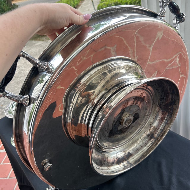 Early 20th Century Theodore B Starr Silverplate Lazy Susan- 9 Pieces For Sale - Image 10 of 12