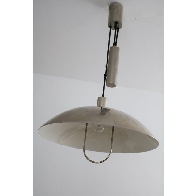 Contemporary Bauhaus Tecnolumen HMB 25/500 Pendant Lamp by Marianne Brandt, 1980s For Sale - Image 3 of 10