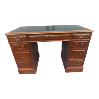 Mid-Century Lady's Knotted Pine Desk by Sligh Lowry Furniture Co. For Sale