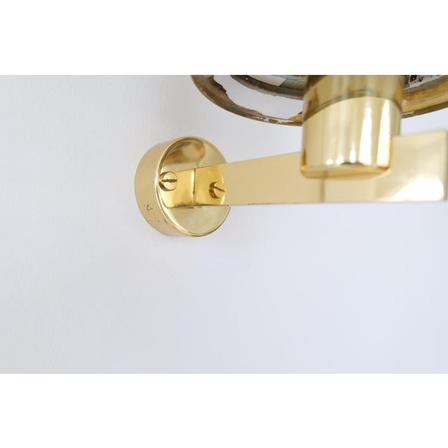 Metal Mid-Century Wall Lamp Model V-299 by Hans-Agne Jakobsson, 1960s, Set of 2 For Sale - Image 7 of 15