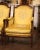 19th Century French Louis XVI Walnut Bergères With Carved Eagle Crest For Sale - Image 4 of 12