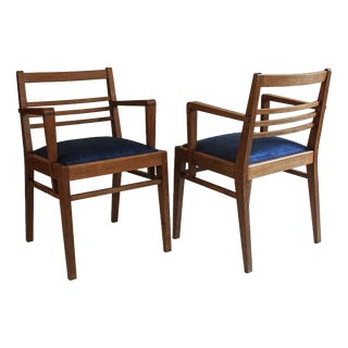 Bridge Chairs by René Gabriel, 1950, Set of 2 For Sale