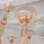 Pink 1970s Pink Neoclassical Murano Glass Chandelier For Sale - Image 8 of 9