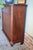 Antique Mahogany Sideboard with Jalousie Door For Sale - Image 5 of 11