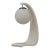1970s White Mid Century Table Lamp by Jack Haywood for Modeline For Sale