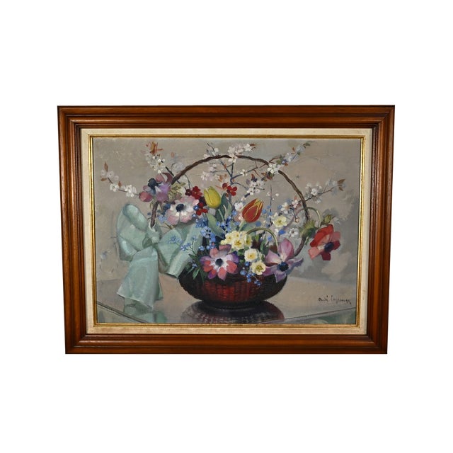 A. Lagrange, Still Life, 1920s, Oil on Canvas, Framed For Sale