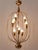 Mid-Century Modern Nine-Flamed Pendant Lamp, Germany, 1950s For Sale - Image 12 of 18