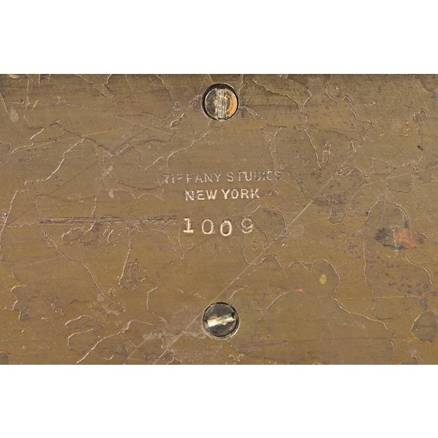 Tiffany Studios New York Zodiac Bronze Letter Rack For Sale - Image 11 of 12