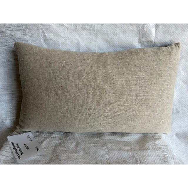 Textile 16th Century Antique Brussels Tapestry Pillow For Sale - Image 7 of 7