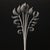 Contemporary 20' X 20' 'Equisetum Hyemale' - Black and White Limited Edition Botanical Photograph Print, Unframed For Sale - Image 3 of 3