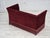 Danish 2-Seater Sofa in Cherry-Red Velour, 1970s For Sale - Image 9 of 17