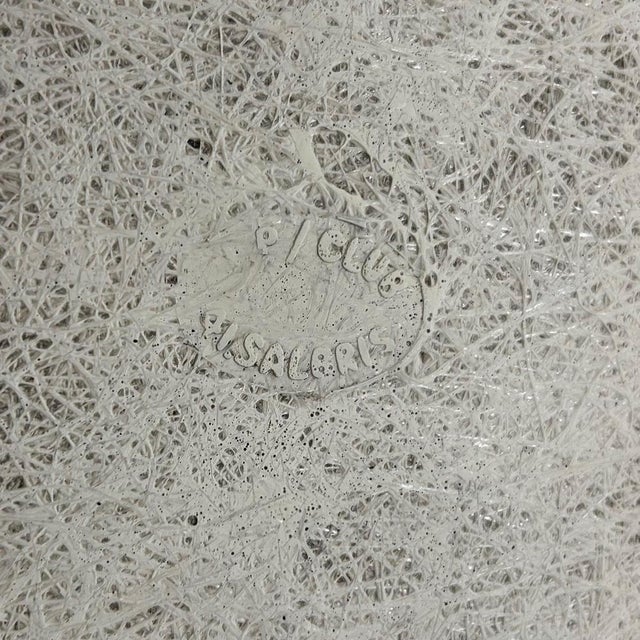 Eurolax R1 Chaise Longue in Reinforced Fiberglass by Charles Zublena for Les Plastiques Saint-Rémy, 1965 For Sale - Image 9 of 11