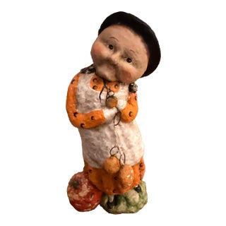 Debbee Thibault’s American Collectibles — Halloween “Pumpkin Lady” — Limited Edition 23 of 100 Folk Art. 2008 For Sale