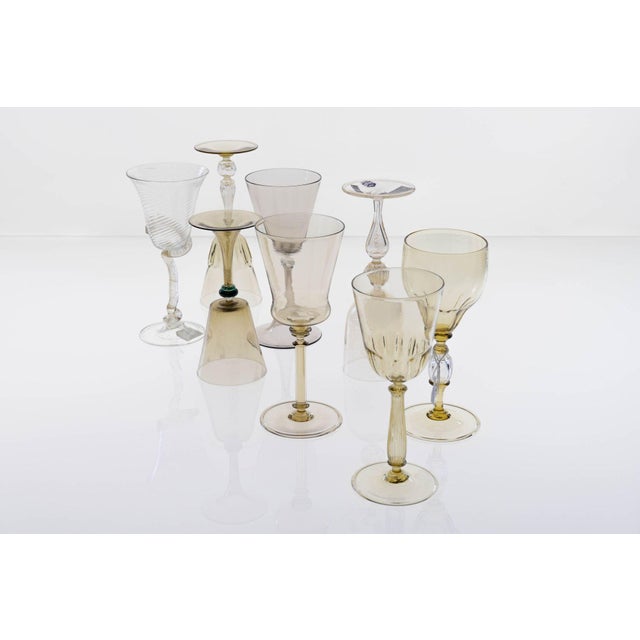 Glasses by Cenedese, Set of 8 For Sale - Image 14 of 18
