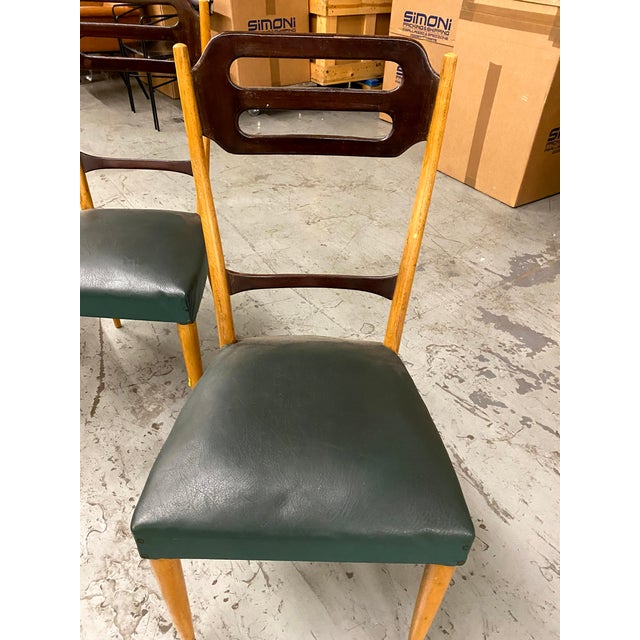 Vintage Dining Chairs Set of 3 For Sale - Image 11 of 13