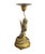 Metal Vintage Chinoiserie Bronze Candle Holder With Dragon 17" H For Sale - Image 7 of 8