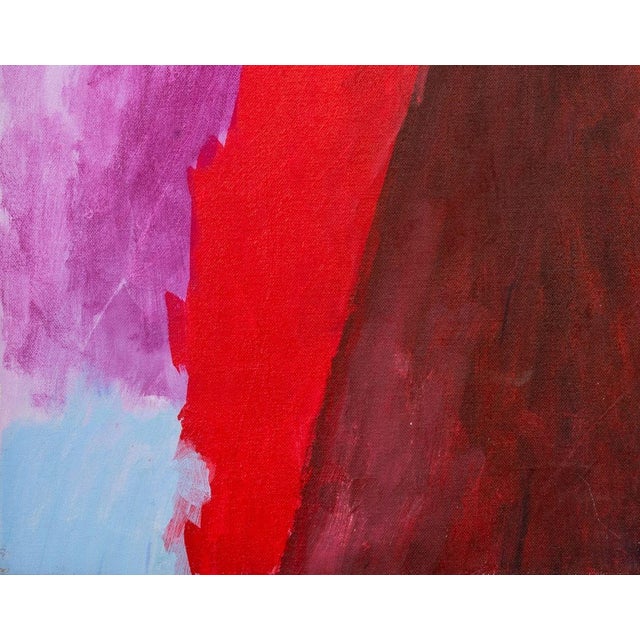 Contemporary Domenick Capobianco Vivid Abstract Oil on Canvas For Sale - Image 3 of 8