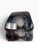 Vintage Mid-Century Tiffin Glass "Empress" Flared Twilight Smoke Art Glass Vase For Sale In West Palm - Image 6 of 6