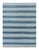 Blue Rug & Kilim's Contemporary Dhurrie Rug in Blue Stripes - 10x14 For Sale - Image 8 of 8