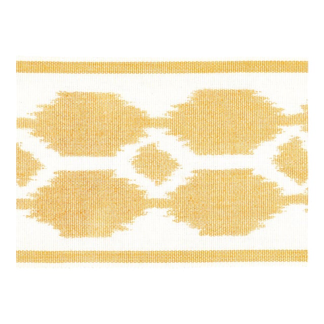 SAMPLE - Schumacher Telia Tape In Ochre For Sale