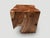 Andrianna Shamaris Sculptural Teak Wood Side Table For Sale - Image 4 of 6