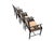 Mid 20th Century Set 4 Faux Bamboo Armchairs For Sale - Image 9 of 18