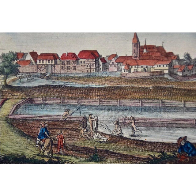 Lemons "Cedro Ditela Multiforme": An 18th C. Volckamer Hand-Colored Engraving, 1708 For Sale - Image 4 of 7