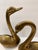 Vintage Brass Swans- Set of 2 For Sale In Miami - Image 6 of 6