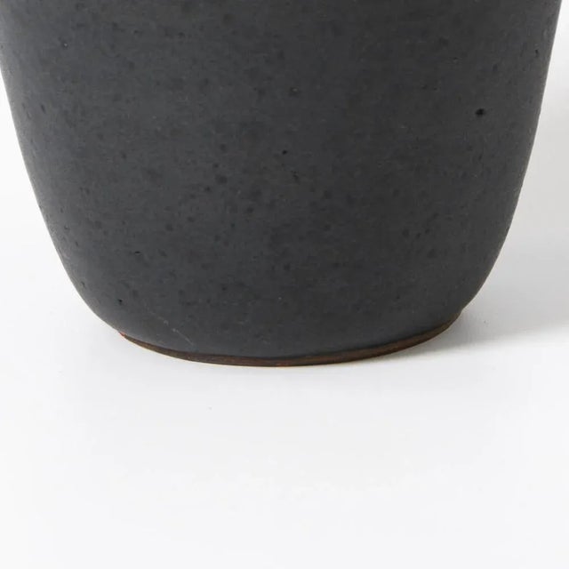 Black Large Perignem Vase, 1960s For Sale - Image 8 of 11