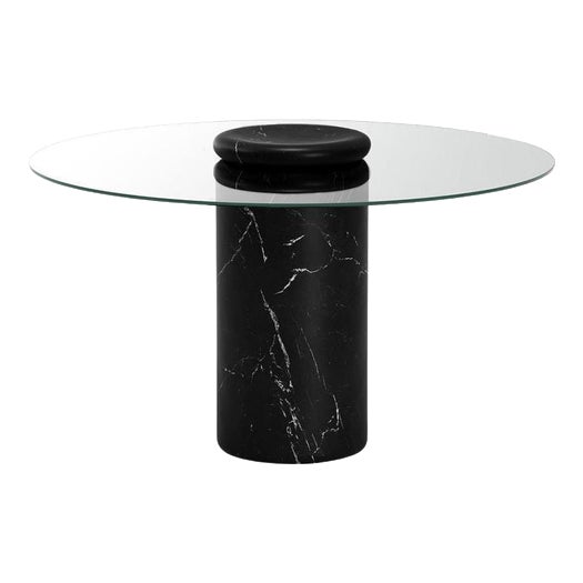 Castore Dining Table in Marble by Angelo Mangiarotti for Karakter For Sale