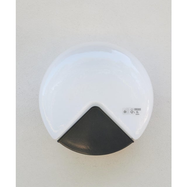 Metal Talia Wall Lamp in Murano Glass by Roberto Pamio for Leucos, 1970s For Sale - Image 7 of 7