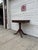 Vintage Duncan Phyfe Style Mahogany Pedestal Game Table With Brass Paw Feet For Sale - Image 4 of 12