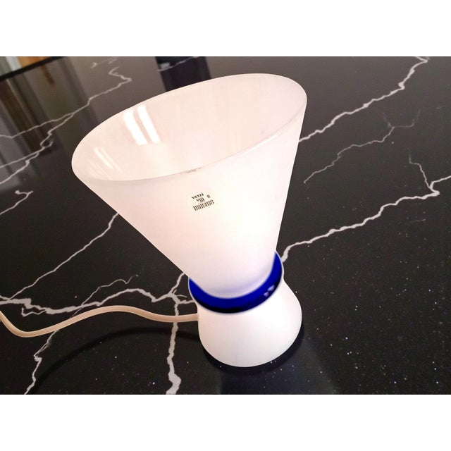 Murano Glass Table Lamp from Effetre Glassworks, 1980s For Sale - Image 6 of 8