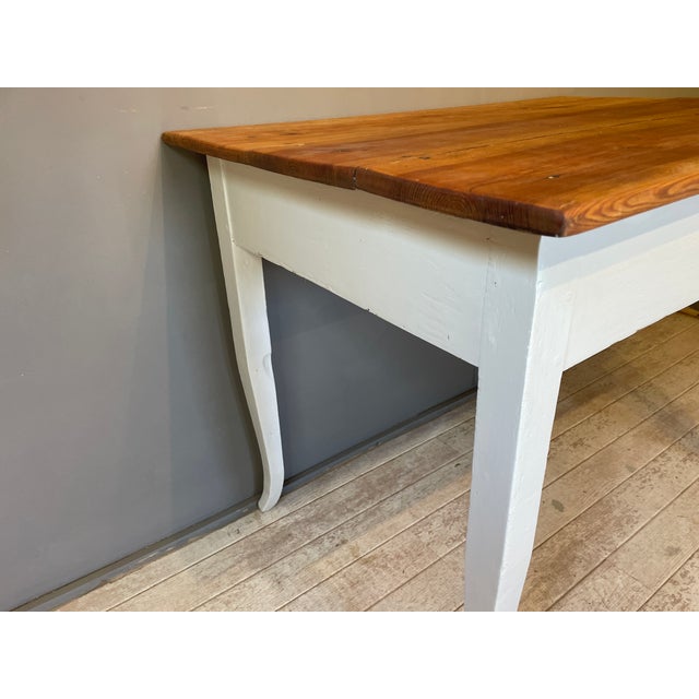 Antique Fir Table, 1890s For Sale - Image 4 of 9