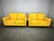 An outstanding pair of Poltrona Frau “George” leather sofas, manufactured in Italy in 1992 and preserving their original...