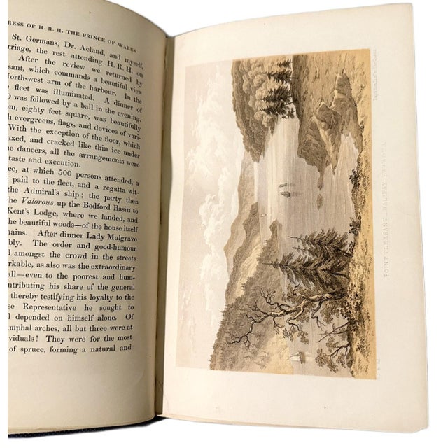 Antique 1st Ed Book: Journal of the Progress of h.r.h. The Prince of Wales Through British North America 1860 For Sale - Image 10 of 13