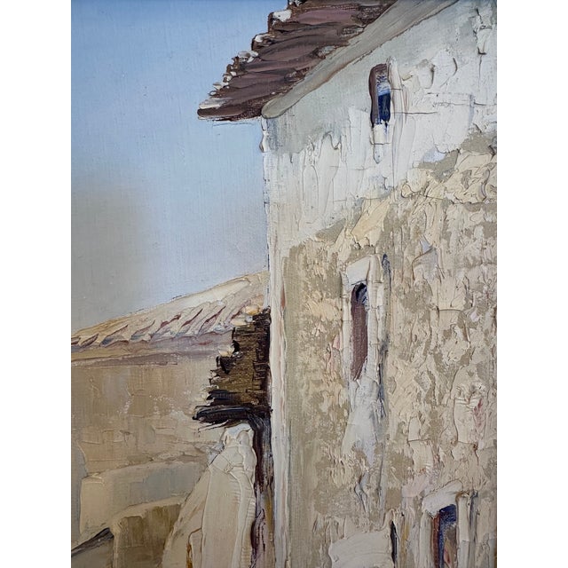 Original Painting of Spanish Town Signed Inigo For Sale - Image 9 of 12
