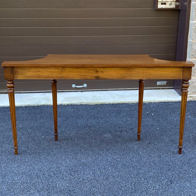 French Louis XVI Style Console Table by Fine Arts Furniture Grand