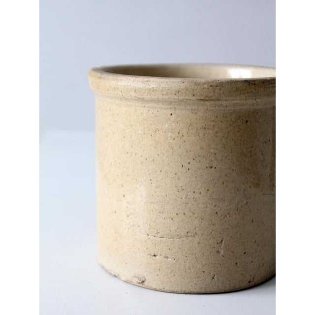 Antique Stoneware Crock For Sale - Image 4 of 7