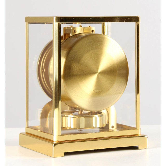 Atmos Clock with Black Dial by Jaeger LeCoultre, 1965 For Sale - Image 11 of 15