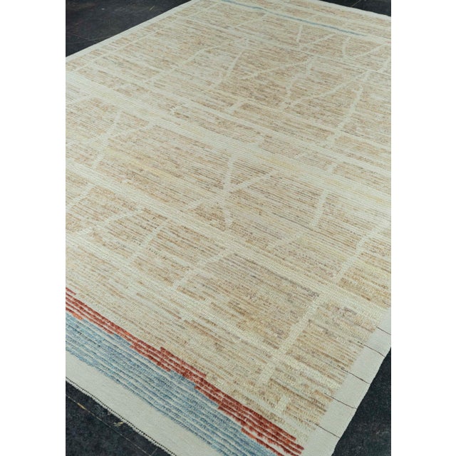 Brown Turkish Tulu Handmade Rug 7'9" x 10'10"#20293 For Sale - Image 8 of 8