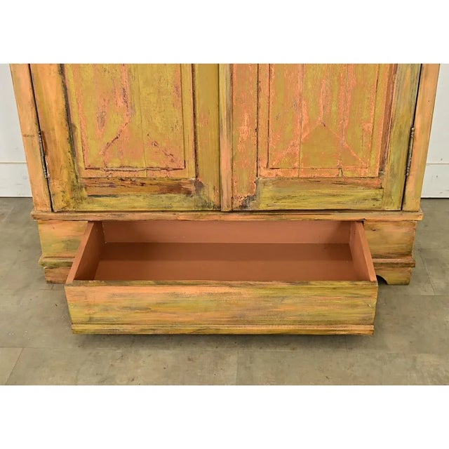 Antique French Door Custom Bibliothèque For Sale In Baton Rouge - Image 6 of 12