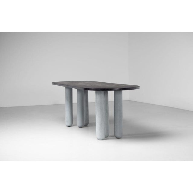 Postmodern Dining Table by Giulio Lazzotti for Mageia, Italy, 1980s For Sale - Image 4 of 18