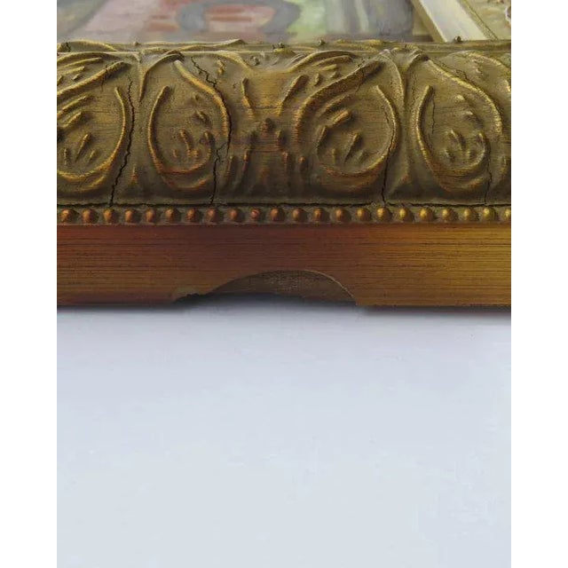 Paint Late 20th Century Floral Still Life Oil Painting, Framed For Sale - Image 7 of 10