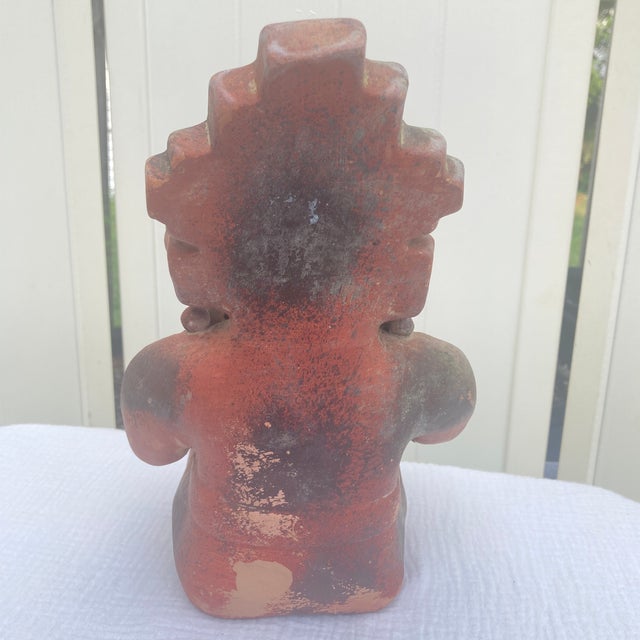 1950s Mid-Century Pre-Columbian Revival Figural Sculpture For Sale - Image 12 of 12